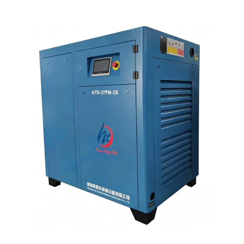 10 HP İki Kademeli Vidalı Hava Kompresörü