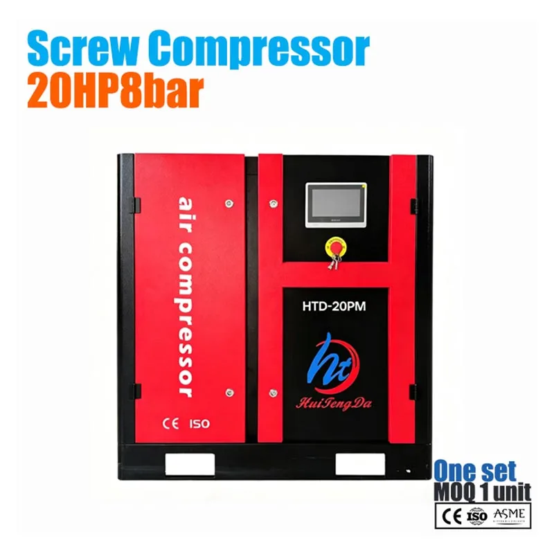 20 HP Değişken Frekanslı Vidalı Hava Kompresörü