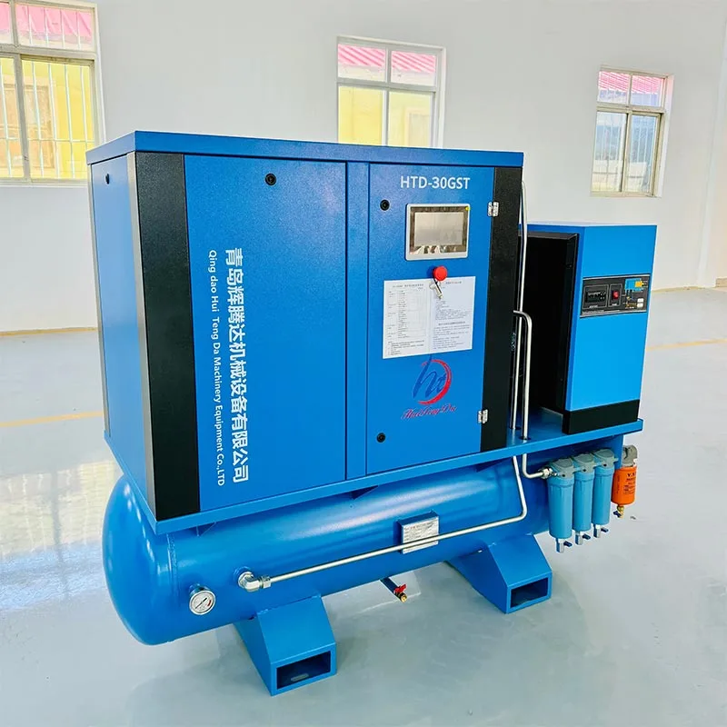 4'ü 1 arada 22KW 16 Bar Hava Kompresörü